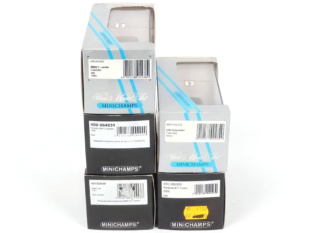 Lot 99 - MINICHAMPS (ALLEMAGNE) (5)