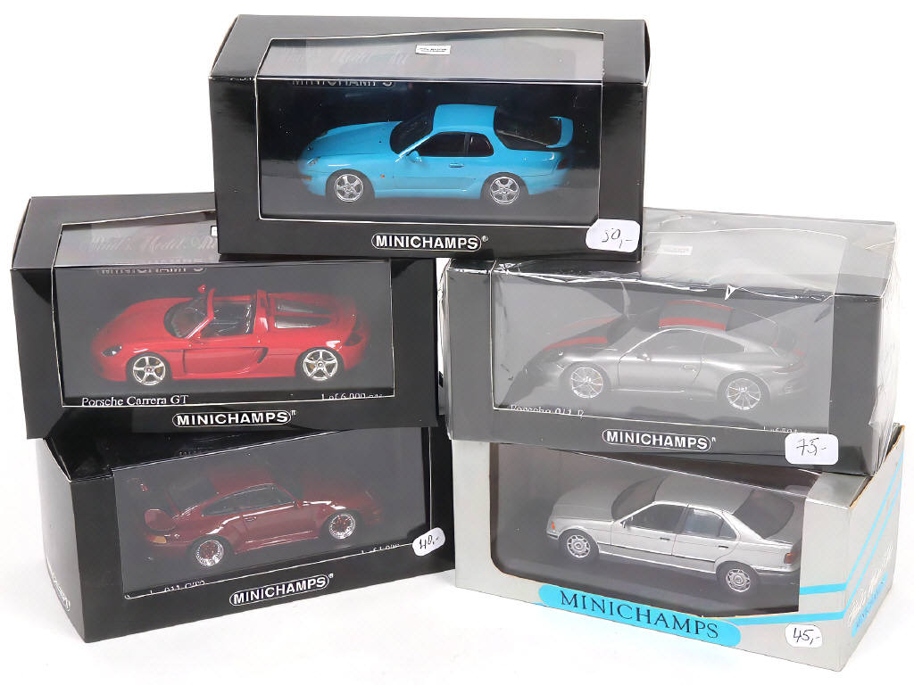 Lot 105 - MINICHAMPS (ALLEMAGNE) (5)