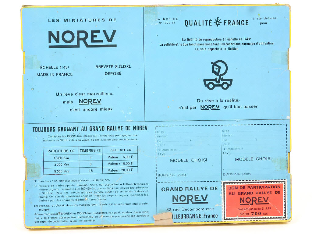 Lot 149 - NOREV (FRANCE) (1)