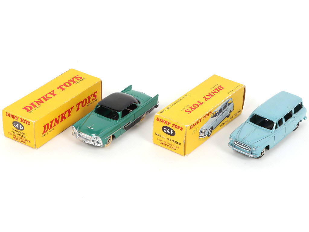 Lot 336 - DINKY TOYS (FRANCE) (2)