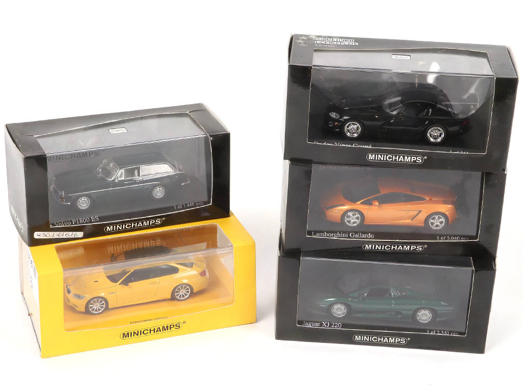 Lot 132 - MINICHAMPS (ALLEMAGNE) (5)