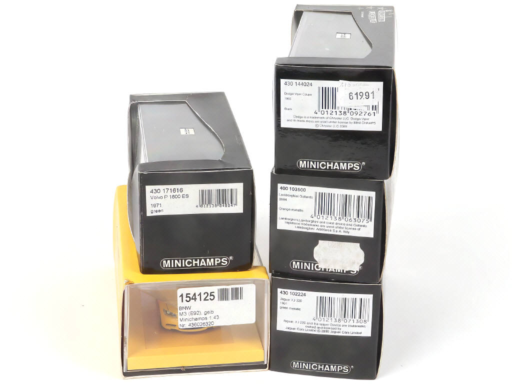 Lot 132 - MINICHAMPS (ALLEMAGNE) (5)