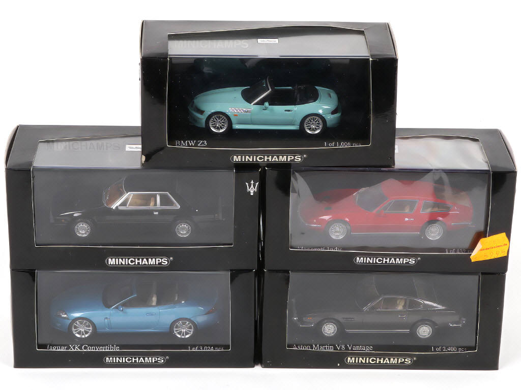 Lot 133 - MINICHAMPS (ALLEMAGNE) (5)