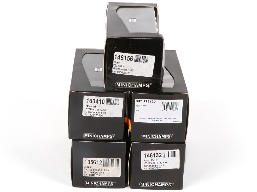 Lot 133 - MINICHAMPS (ALLEMAGNE) (5)