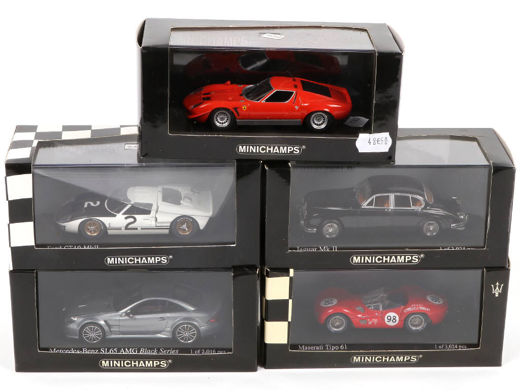 Lot 124 - MINICHAMPS (ALLEMAGNE) (5)