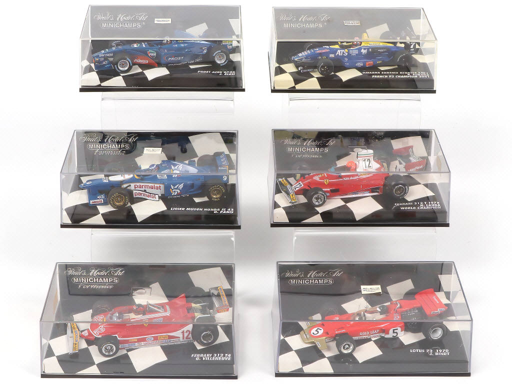 Lot 138 - MINICHAMPS (ALLEMAGNE) (6)