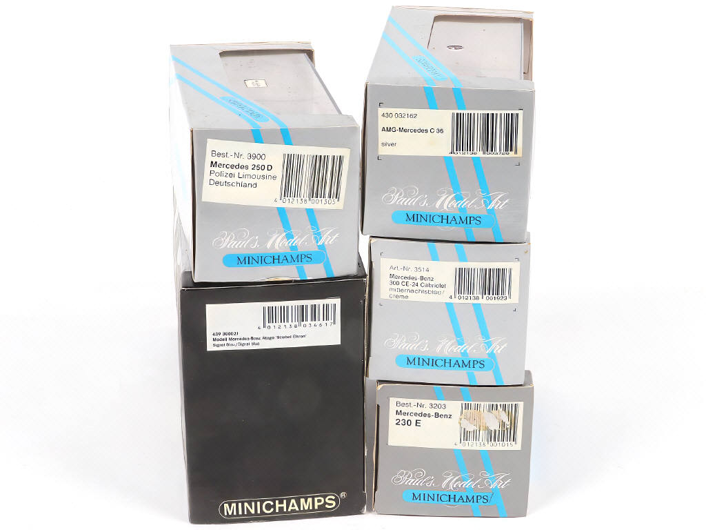 Lot 123 - MINICHAMPS (ALLEMAGNE) (5)