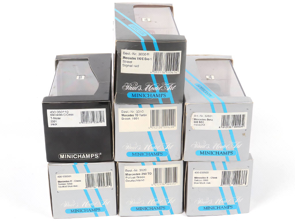 Lot 139 - MINICHAMPS (ALLEMAGNE) (7)