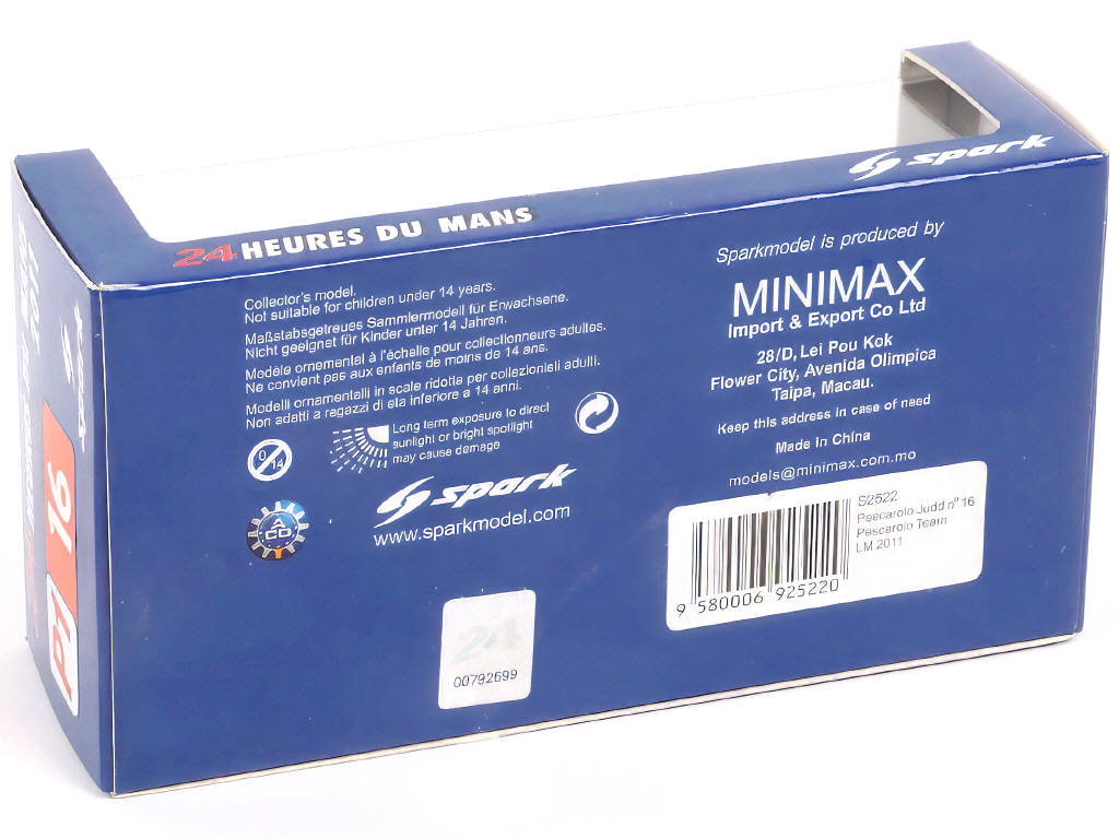 Lot 135 - SPARK (MACAU) (1)