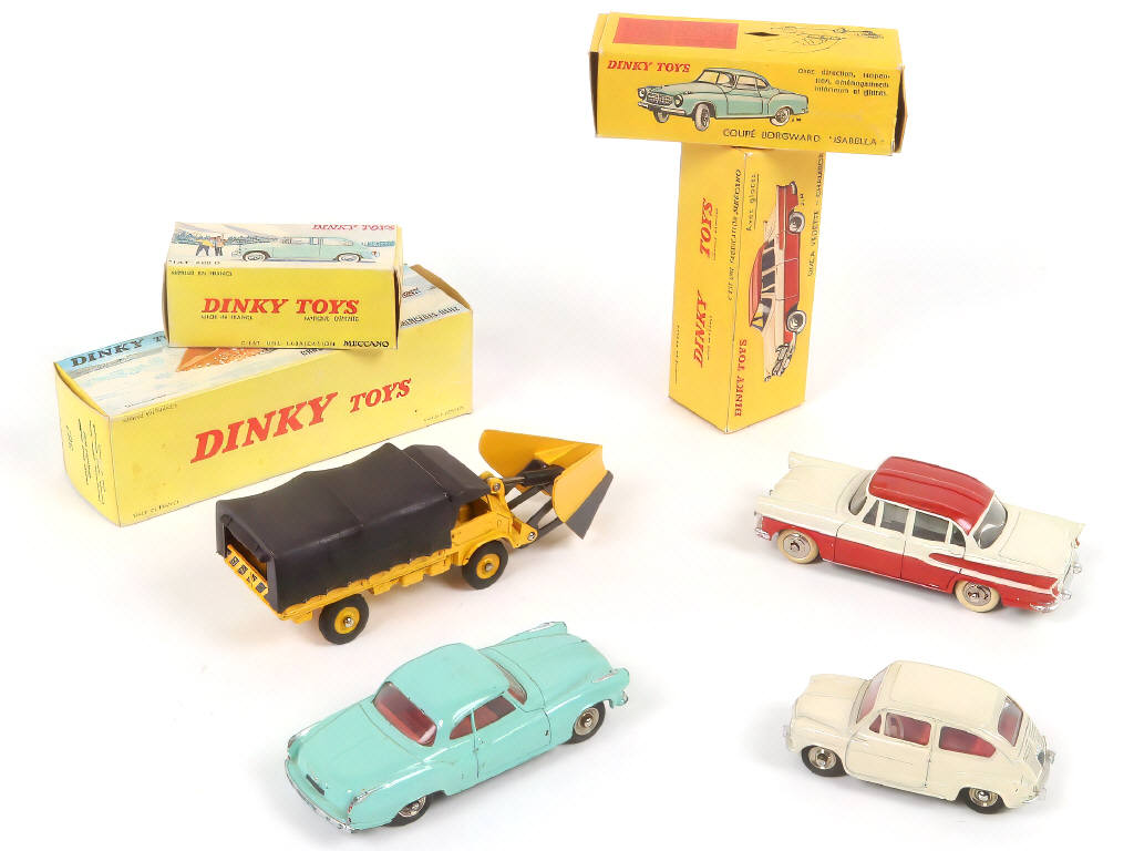 Lot 234 - DINKY TOYS (FRANCE) (4)