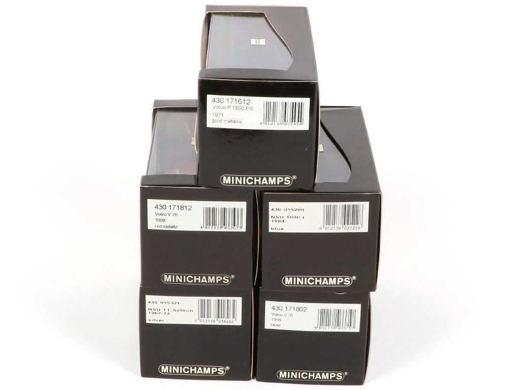 Lot 85 - MINICHAMPS (ALLEMAGNE) (5)