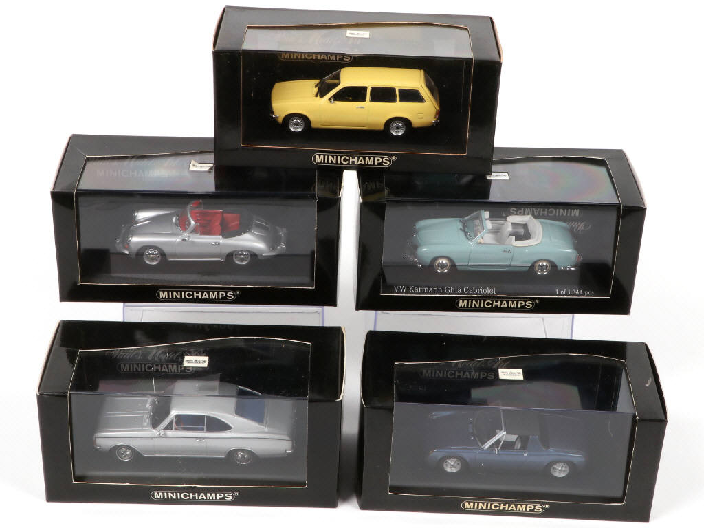 Lot 88 - MINICHAMPS (ALLEMAGNE) (5)