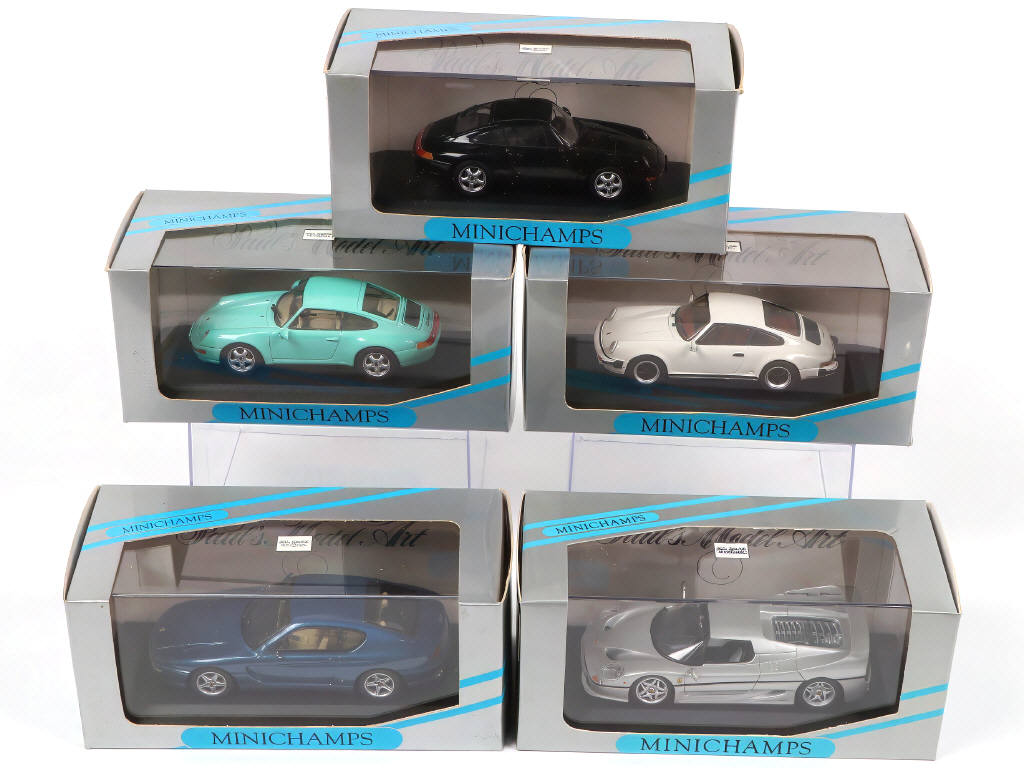 Lot 91 - MINICHAMPS (ALLEMAGNE) (5)