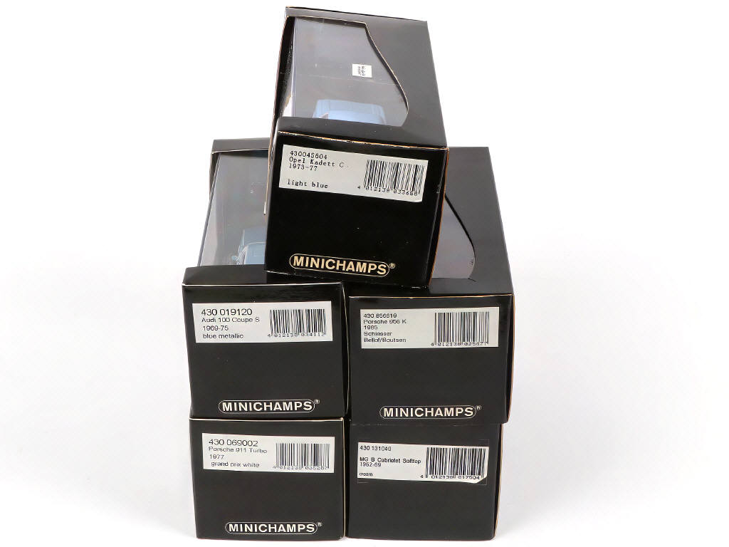 Lot 94 - MINICHAMPS (ALLEMAGNE) (5)