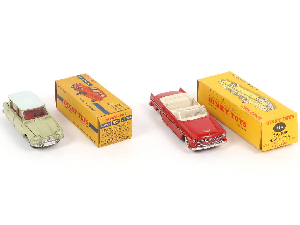 Lot 288 - DINKY TOYS (FRANCE) (2)