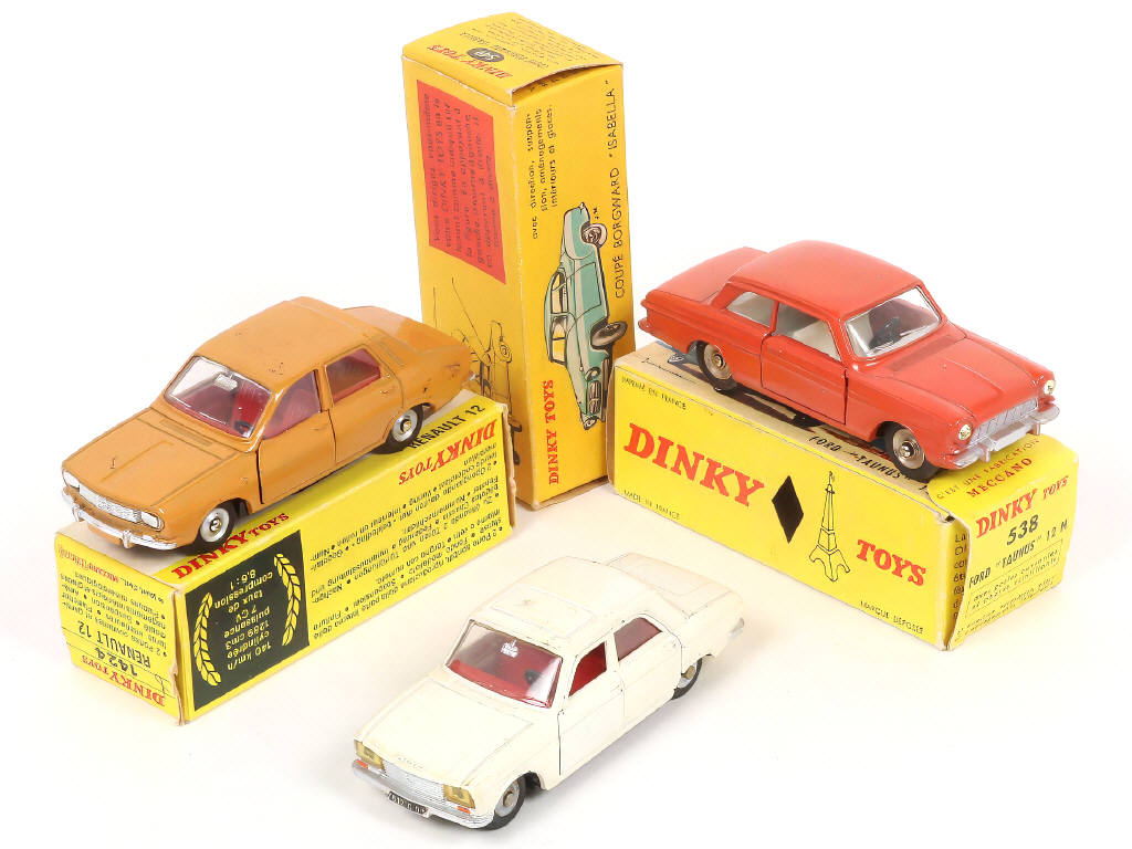 Lot 294 - DINKY TOYS (FRANCE) (4)