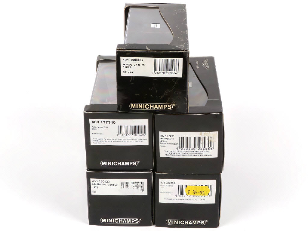 Lot 92 - MINICHAMPS (ALLEMAGNE) (5)