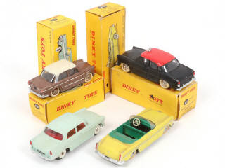 Lot 255 - DINKY TOYS (FRANCE) (4)