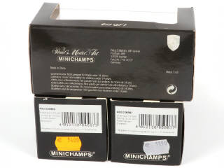 Lot 124 - MINICHAMPS (ALLEMAGNE) (3)