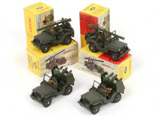 Lot 277 - DINKY TOYS (FRANCE) (4)