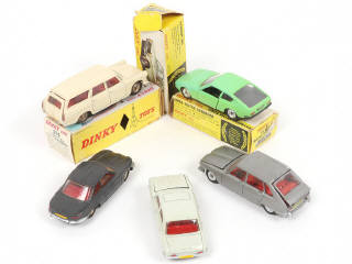 Lot 268 - DINKY TOYS (FRANCE) (5)