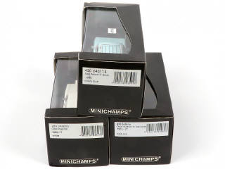 Lot 137 - MINICHAMPS (ALLEMAGNE) (3)