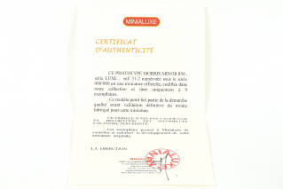 Lot 128 - MINIALUXE (FRANCE) (1)