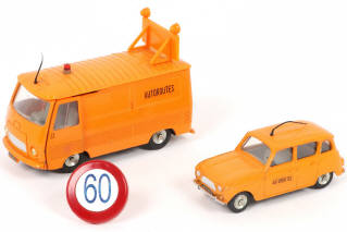 Lot 407 - DINKY TOYS (FRANCE) (2)