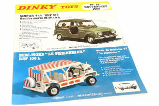 Lot 426 - DINKY TOYS (FRANCE) (4)