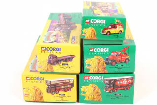 Lot 204 - CORGI TOYS (GB) (5)