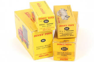 Lot 252 - DINKY TOYS (FRANCE) (4)
