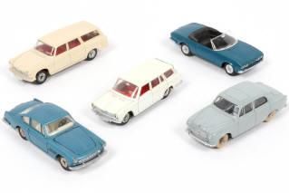 Lot 278 - DINKY TOYS (FRANCE) (5)