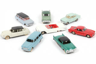 Lot 280 - DINKY TOYS (FRANCE) (8)