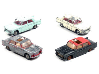 Lot 393 - DINKY TOYS (FRANCE) (4)