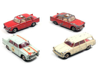 Lot 394 - DINKY TOYS (FRANCE) (4)