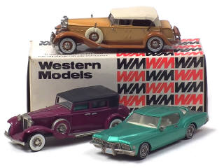 Lot 789 - WESTERN MODELS & BROOKLIN MODELS (3)