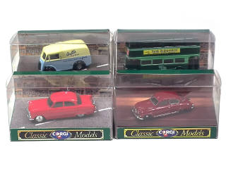 Lot 416 - CORGI TOYS (GB) (4)