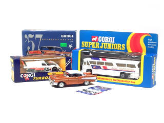 Lot 414 - CORGI TOYS (GB) (3)