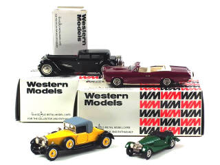 Lot 375 - WESTERN MODELS (GB) (4)