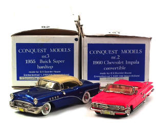Lot 304 - CONQUEST MODELS (GB) (2)
