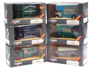 Lot 378 - CORGI TOYS (GB) (6)