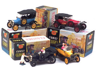 Lot 357 - CORGI TOYS (GB) (4)