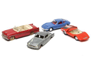 Lot 676 - DINKY TOYS (FRANCE) (4)
