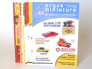 Lot 93 - ARGUS DE LA MINIATURE (FRANCE) (7)