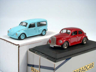 Lot 707 - ORIGINAL MINIATURES & PARADCAR (2)