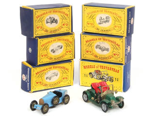 Lot 206 - MATCHBOX - MODELS OF YESTERYEAR (GB) (6)