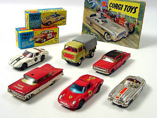 Lot 674 - CORGI TOYS (GB) (9)