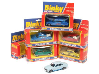 Lot 482 - DINKY TOYS (GB) (6)