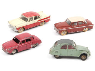Lot 228 - DINKY TOYS (FRANCE) (4)
