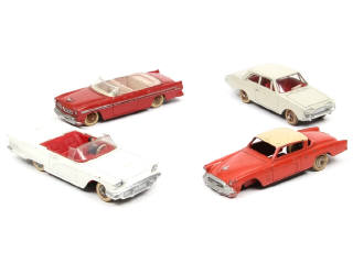Lot 377 - DINKY TOYS (FRANCE) (4)